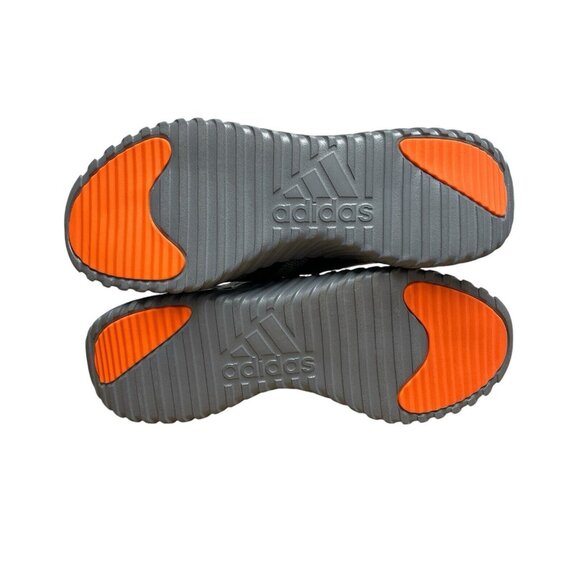 ADIDAS KAPTIR 3.0 LIGHTWEIGHT RUNNING SHOES MENS SIZE 11 BLACK GREY ORANGE NEW